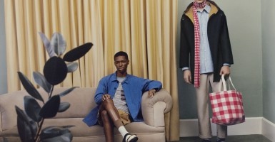 human race green plaid